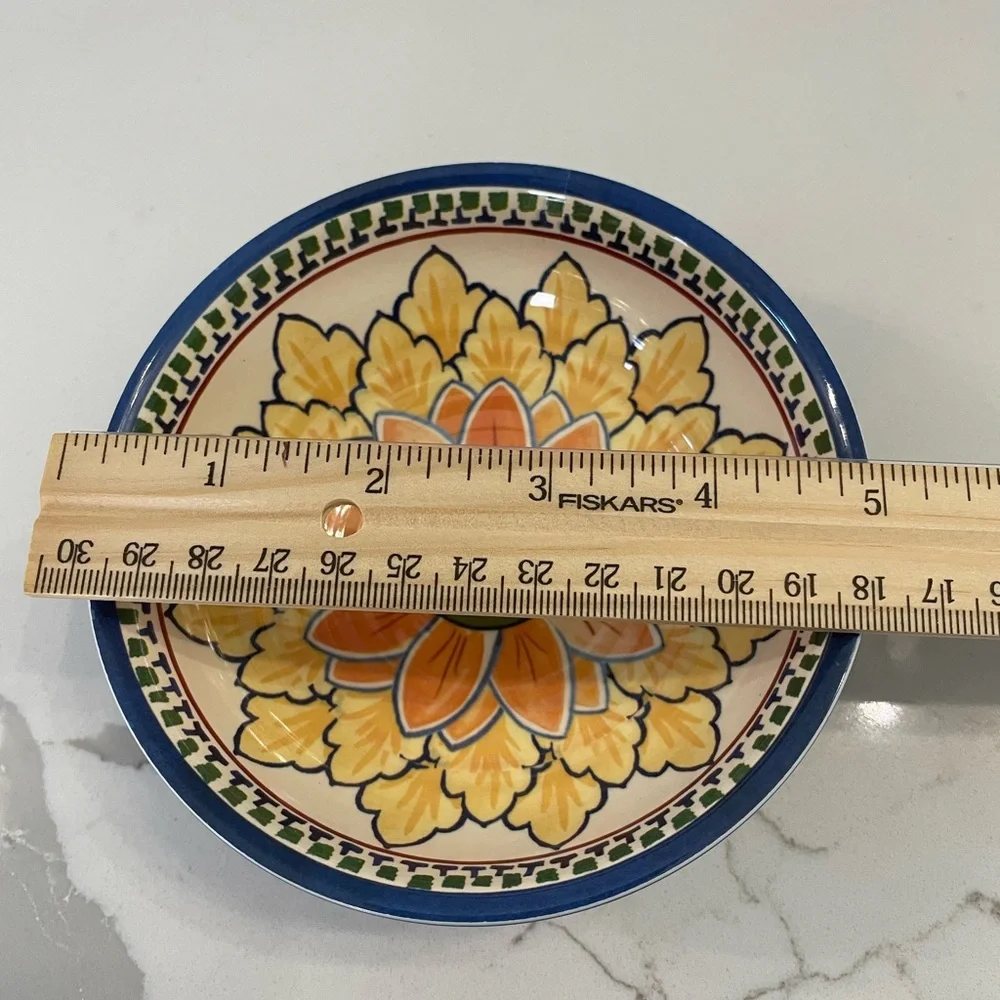 Williams Sonoma Blue Ceramic Bowl